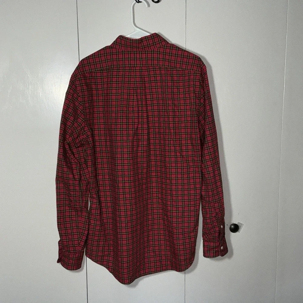 Polo Ralph Lauren Plaid Mens Large Shirt 24x29